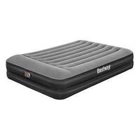 AIR MAT RAISED W/AC PUMP QUEEN