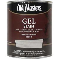 STAIN GEL WEATHERED WOOD QUART