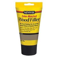 Minwax Color-Matched Series 448550000 Wood Filler, Gray, 6 oz
