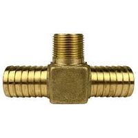 HYDRANT TEE BRASS 1X3/4X1IN   