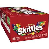 Skittles Wrigley SKIT36 Bite Size Candy