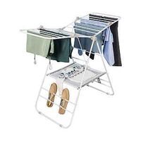 EXP & FOLDNG DRYING RACK WHT L