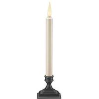 CANDLE TAPER 3D FLAME BRZ 12IN