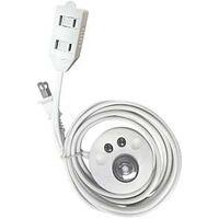 CORD EXTEN FOOT SWITCH WHT 9FT