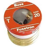 Bussmann T-20 Low Voltage Time Delay Plug Fuse