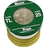 Bussmann TL-25 Low Voltage Time Delay Plug Fuse