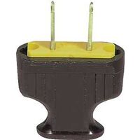 Cooper 1912B-BOX Non-Grounded Flat Handle Electrical Plug