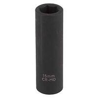 thumbnail image 2 of DEWALT 1/2 Inch Drive Impact Socket - 21MM 6 Point Chrome Vanadium 2 of 10