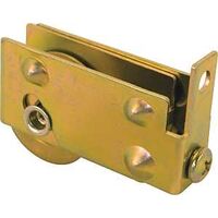 Prime-Line D 1540 Roller Assembly, 1-1/8 in Dia Roller, 5/16 in W Roller, Steel, 1-Roller, F-Tab Mounting