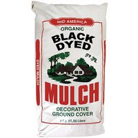 MULCH DYED BLACK 2 CUBIC FEET 