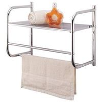 Homebasix BR32-CH Shelf/Towel Bar