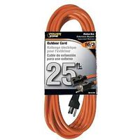 PowerZone OR501625 SJTW Round Extension Cord