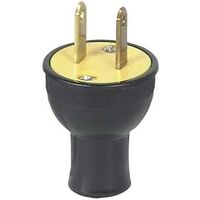 Cooper 3123BK Non-Grounded Round Electrical Plug