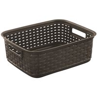 BASKET SHORT WEAVE ESPRESSO   