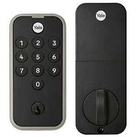 KEYPAD LOCK ELEC SATIN NICKEL 