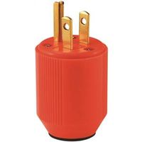Cooper 3867-4RN High Visibility Straight Electrical Plug