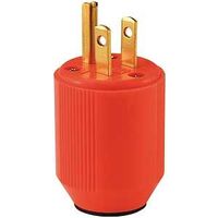 Cooper 3867-4RN High Visibility Straight Electrical Plug