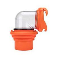 SEWER HOSE ELBOW W/4IN1 ADAPT 