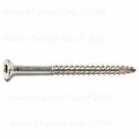 SaberDrive 50219 Deck Screw, #9 Thread, 2-1/2 in L, Stainless Steel, 86 PK