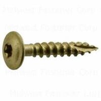 LAG SCREW STAR TAN 1/4X1-1/2IN