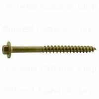 Midwest Fastener 53753 Screw, 3/8 in Thread, 3-5/8 in L, 50 PK