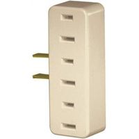 Leviton 001-00065-00I Non-Grounding Outlet Adapter
