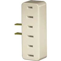 Leviton 001-00065-00I Non-Grounding Outlet Adapter