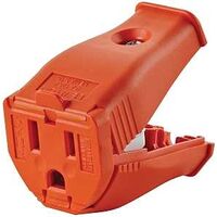 HINGED CONNECTOR 15A ORANGE   