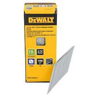 FINISH NAIL DA BRT 15G 2-1/2IN