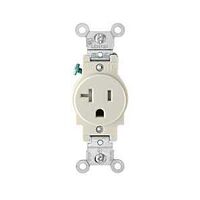 SNGL OUTLET TMP LT AL 20A 125V