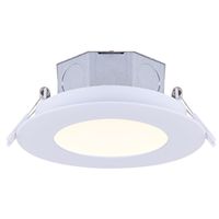 DWNLT RCSS LED WH TRIM 4PK 4IN