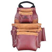 BAG NAIL&TOOL LEATHER HD 9 PKT