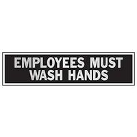 443 EMPLOYEES MUST WASH HANDS - Case of 10