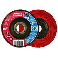 FLAP DISC 4-1/2IN 40G CONICAL 