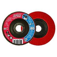 FLAP DISC 4-1/2IN 80G CONICAL 
