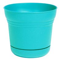 PLANTER 7IN SATURN TEAL       