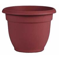 PLANTER BURNT RED 10IN        