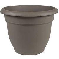 PLANTER CHARCOAL 12IN ARIANA  