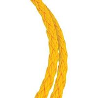 ROPE HOLLOW YELLOW 3/8INX500FT