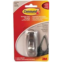 Command 17061BN-C Medium Timeless Reusable Adhesive Hook