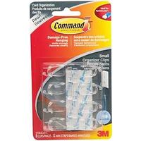 Command 17302CLR-C Small Cord Clip