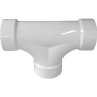 Genova Products 71644 PVC-DWV Cleanout Tee