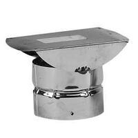 HORZ TERMINATION CAP SS 4IN   