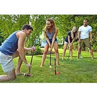 CROQUET SET FAMILY OUTDR GAME 