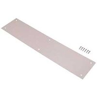 PUSH PLATE 3-1/2X15IN SAT NIC 