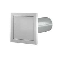 R2 WALL EXHAUST HOOD WHITE 4IN