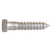 Reliable HLHDG Series HLHDG5810CT Partial Thread Bolt, 5/8-5 Thread, 10 in OAL, A Grade, Galvanized Steel