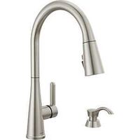 KTN FAUCET PULL-DN W/SD 1H SPS