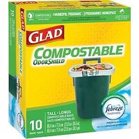 Glad Odour Guard 78163 Biodegradable Compostable Bag