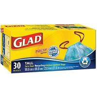 Glad Easy-Tie Kitchen Catchers 30151 Recycling Bag